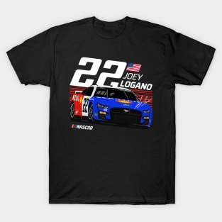 Joey Logano #22 Throwback T-Shirt